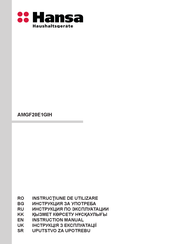 Hansa AMGF20E1GIH Instruction Manual