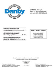 Danby DAR044A6MDB-RF Owner's Manual