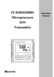Suntex IT-8100 Operation Manual