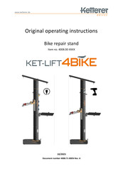 Ketterer KET-LIFT4BIKE 4008.00 Series Original Operating Instructions