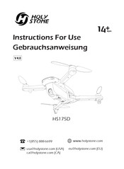 Holy Stone HS175D Instructions For Use Manual