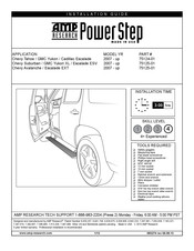 Amp Research PowerStep 75124-01 Manuals | ManualsLib