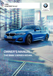 BMW 3 SEDAN 2021 Series Owner's Manual