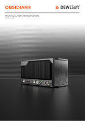 DEWESOFT OBSIDIAN R8 Technical Reference Manual