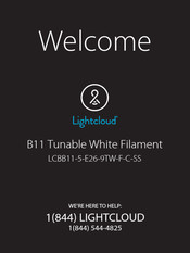 Lightcloud LCBB11-5-E26-9TW-F-C-SS Manual