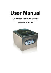 PAC FOOD VS820 User Manual