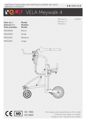 Vela M013000 Instructions For Use Manual