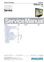 Philips 42PFL3008/56 Service Manual