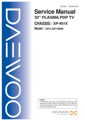 Daewoo DPX-32F1BMB Service Manual