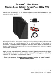 Technaxx TX-270 User Manual