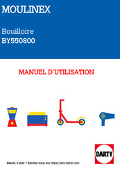 Moulinex BY550800 Manual