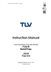 Tlv QuickTrap FJ32-B Manuals | ManualsLib