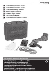 Worcraft CAG-S20LiBH-115B Instruction Manual