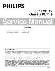 Philips 55PFL3907/F7 Service Manual
