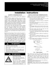 Bryant CH17NA Installation Instructions Manual