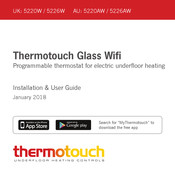 thermotouch 5220W Installation & User Manual