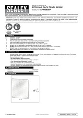 Sealey APMS80BP Instructions