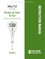 Hanna Instruments GroLine HALO2 HI9810302 Instruction Manual