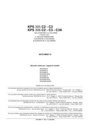 Ravaglioli KPS305C2 Manual