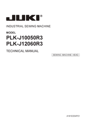 JUKI PLK-J10050R3 Technical Manual