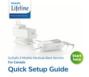 Philips Lifeline GoSafe 2 Quick Setup Manual