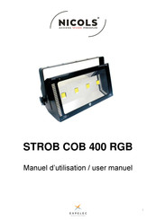 Nicols STROB COB 400 RGB User Manual