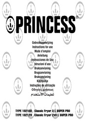 Princess 182103 Instructions For Use Manual