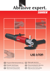 SUHNER ABRASIVE expert LXE 3-TOP Technical Document