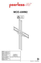 peerless-AV MOD-AWM2 Manual
