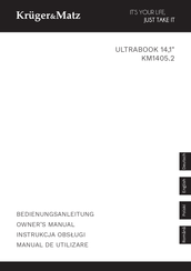 Krüger & Matz KM1405.2 Owner's Manual