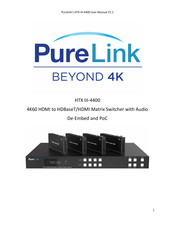 PureLink HTX III-4400 Manual