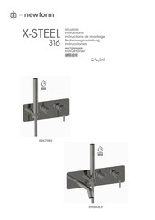 newform X-STEEL 316 69680EX Instructions Manual