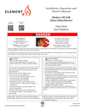 Element4 Modore 185 GSB Installation, Operation And Owner's Manual