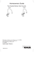 Kohler K-7341 Homeowner's Manual