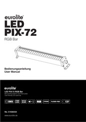 EuroLite LED PIX-72 User Manual
