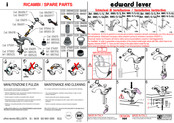 Bellosta edward lever 0805/2/L Installation Instructions