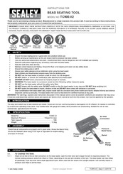 Sealey TC900.V2 Instructions