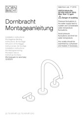 Dornbracht 20 713 661-FF 0010 Installation Instructions Manual
