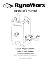 RynoWorx RY10MK-PRO-V3 Operator's Manual