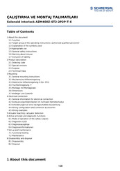 schmersal AZM400Z-ST2-2P2P-T-E Manual