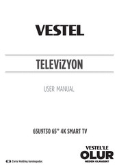 VESTEL 65U9730 User Manual