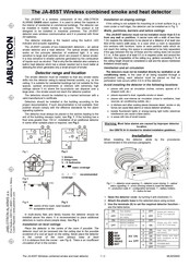 Jablotron JA-85ST Quick Start Manual