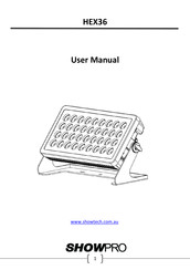 ShowPro HEX36 User Manual