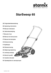 Starmix StarSweep 65 Operating Instructions Manual