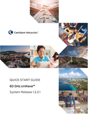 Cambium Networks cnWave V1000 Quick Start Manual
