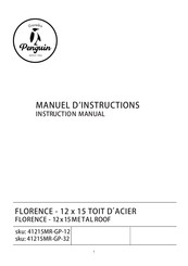 Gazebo penguin 41215MR-12 Instruction Manual