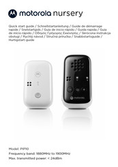 Motorola PIP10 Quick Start Manual