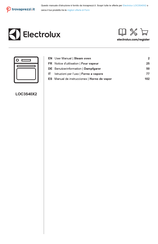 Electrolux LOC3S40X2 User Manual