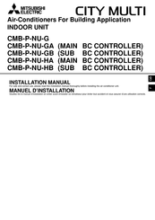 Mitsubishi Electric CITY MULTI CMB-P-NU-GA Installation Manual