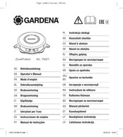 Gardena ZoneProtect Operator's Manual